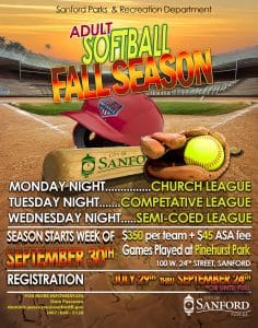 Spring Adult Softball Registration