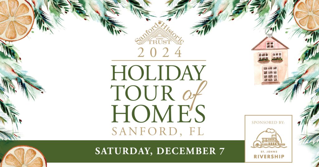 graphic advertising the 2024 Holiday Tour of Homes