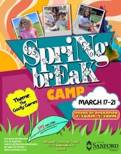 Registration Opens for Spring Break!