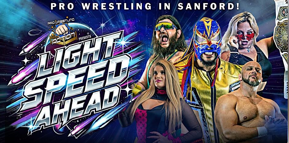 Ad for Pro Wrestling in Sanford