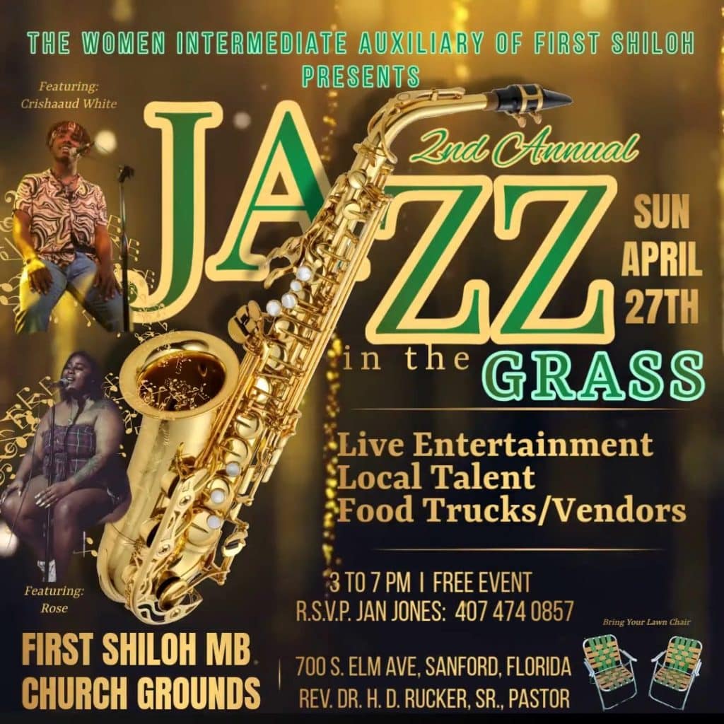 Jazz in the Grass flyer