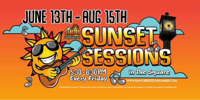 Sunset Sessions in the Square Summer 2025