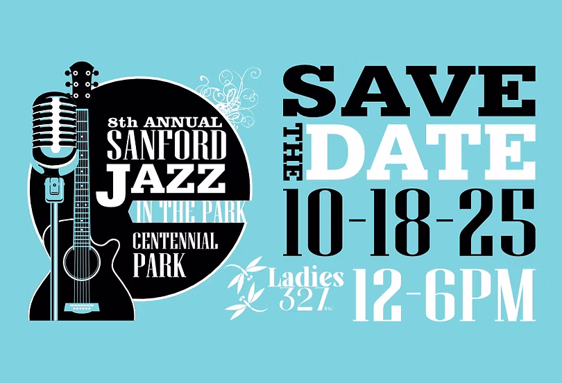 the 8th Annual Sanford Jazz in the Park event was on October 18, 2025.